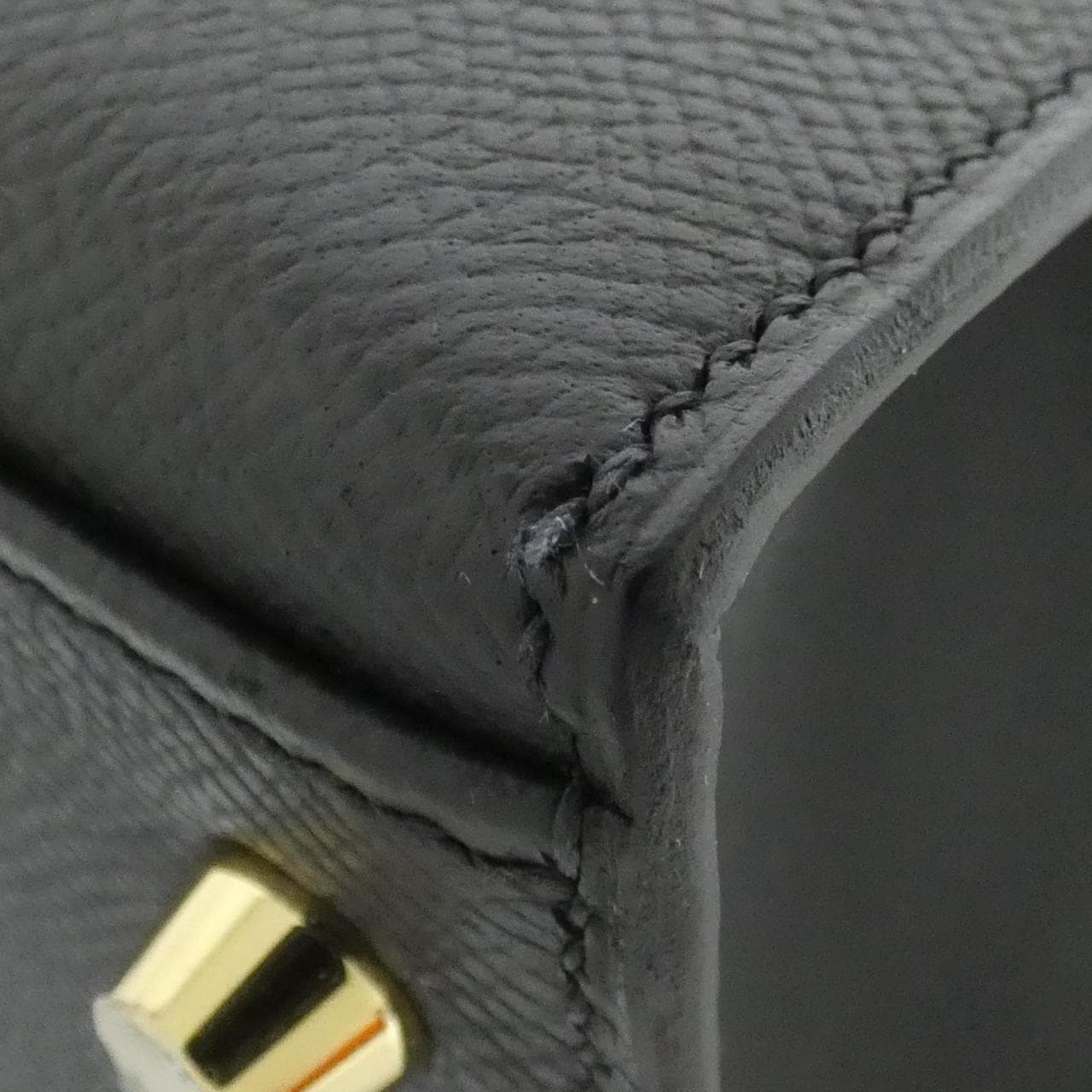HERMES 042319CC Bag Epsom Black Epsom Leather - Thumbnail 3