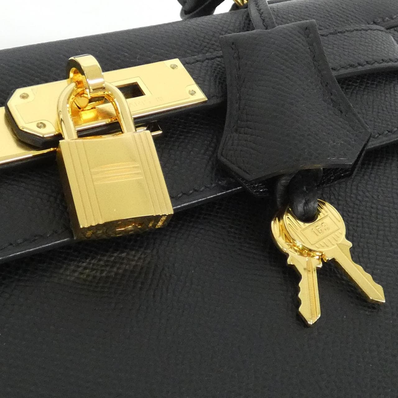 HERMES 042319CC Bag Epsom Black Epsom Leather - Thumbnail 4