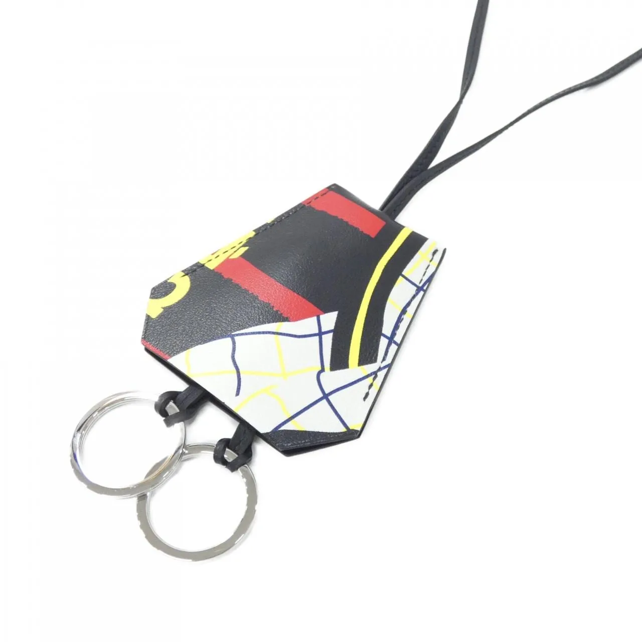 HERMES 500223FJ Accessories Swift Black Swift Leather Rank A - Thumbnail 3