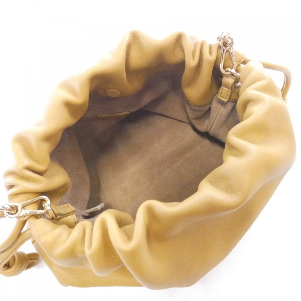 LOEWE Flamenco A411FCRX02 Handbag Lambskin Black Lambskin - Thumbnail 6