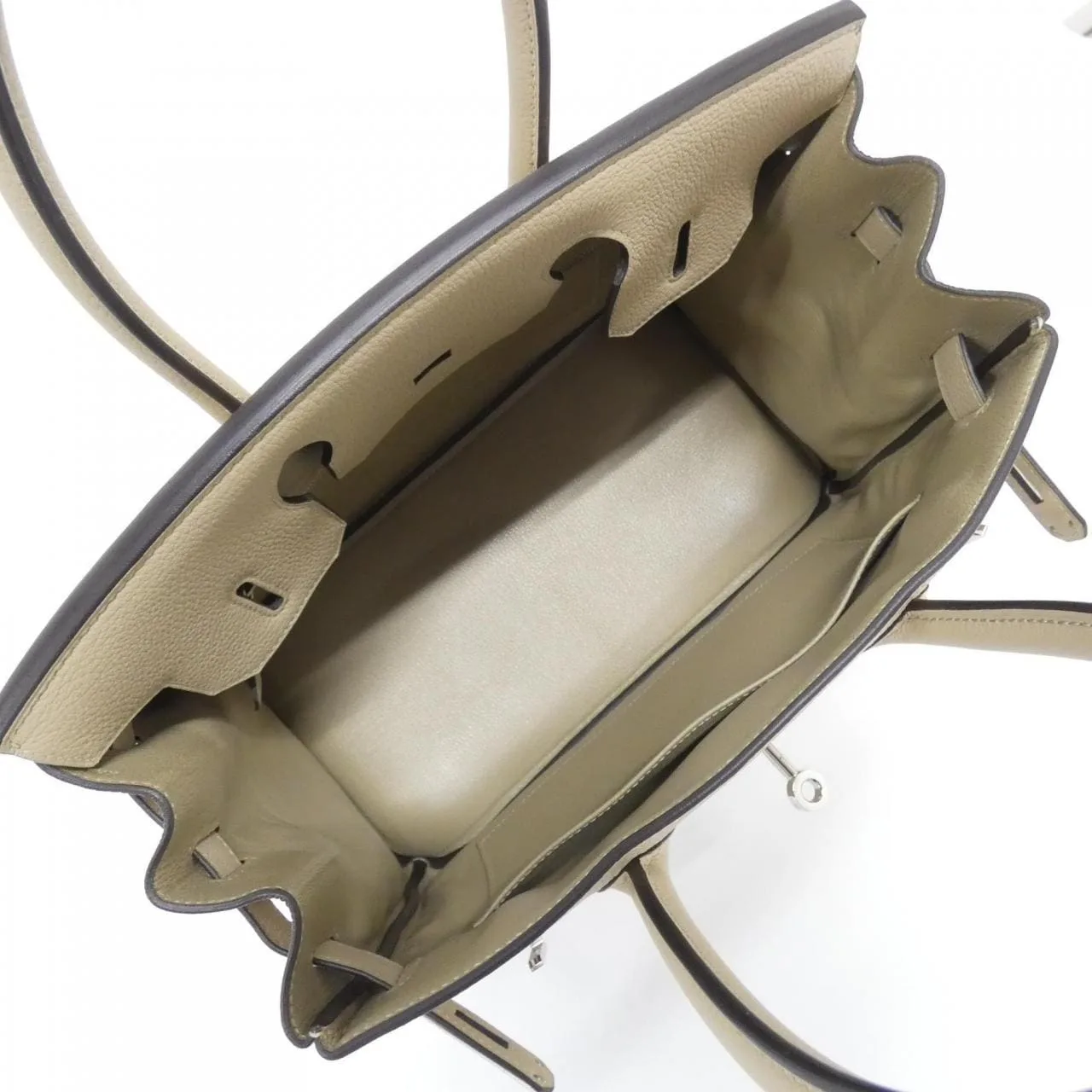 HERMES Birkin 030520CK Handbag Togo Black Togo Leather Rank A - Thumbnail 7