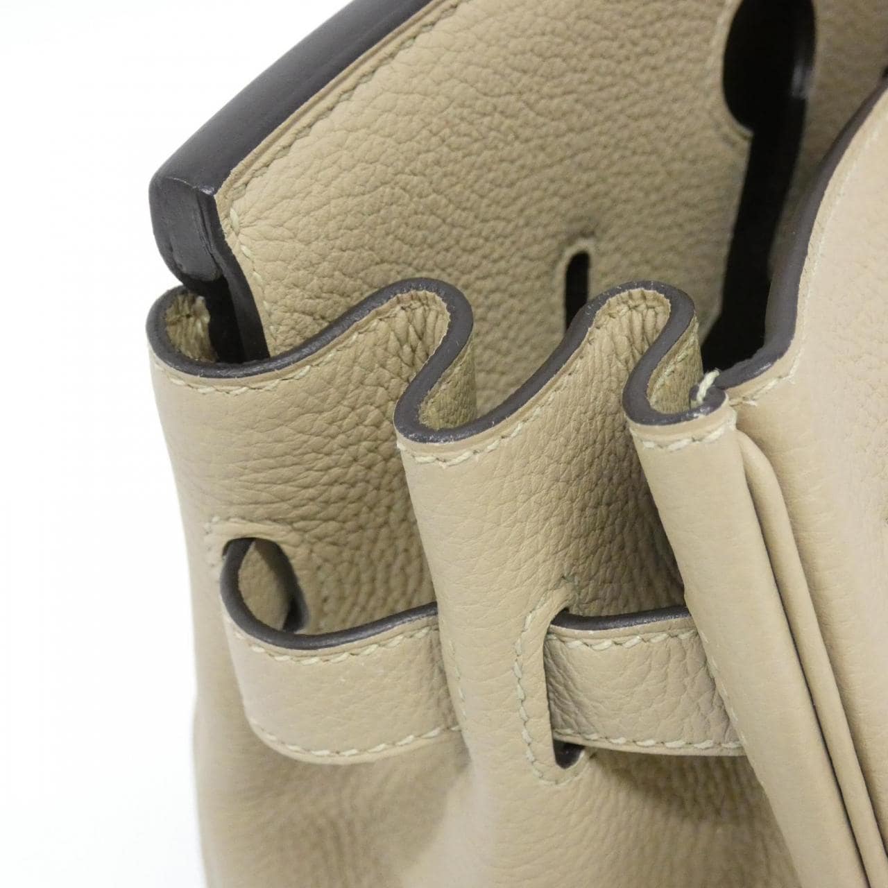 HERMES HERMÈS Birkin 030520CK Bag Togo Black Togo Leather - Thumbnail 8