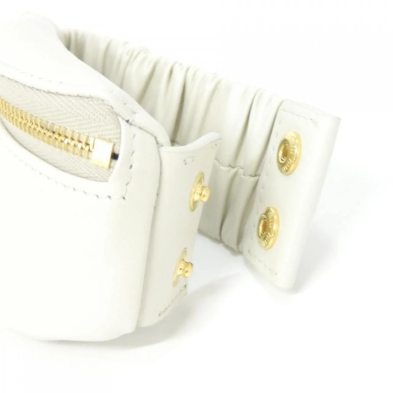 MIU MIU 5IB504 Pouch Black Rank A - Thumbnail 4