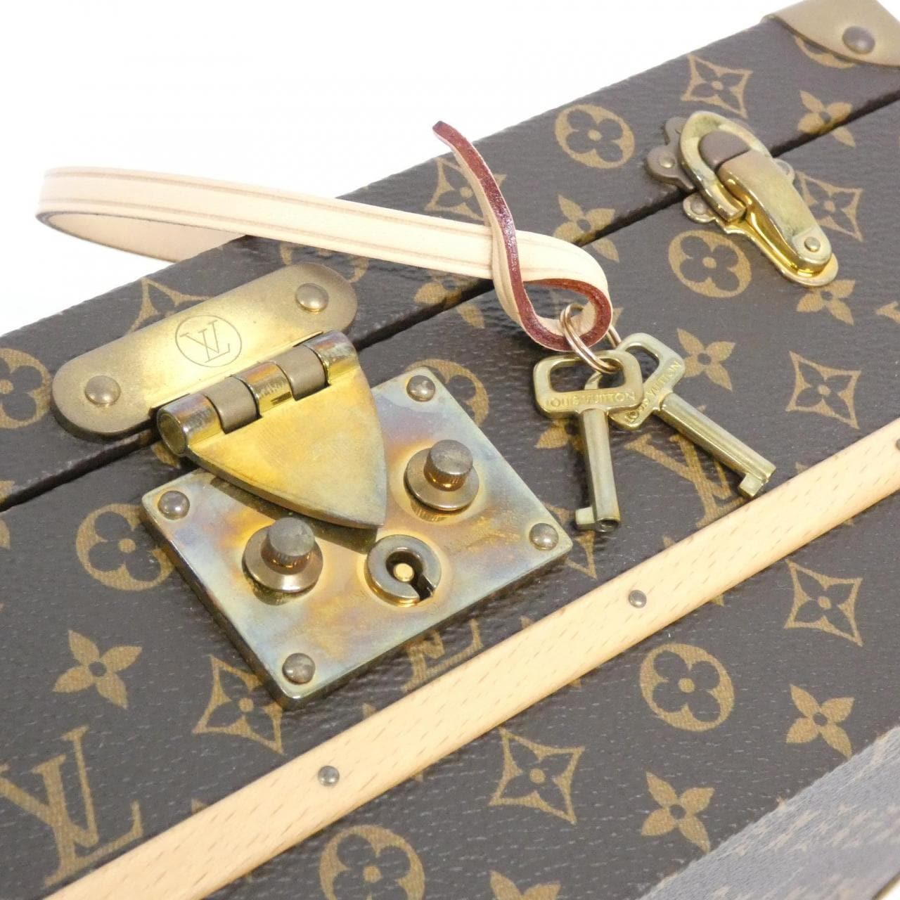 LOUIS VUITTON M41504 Bag Monogram 黑色 Monogram 中古品A - 縮圖 6