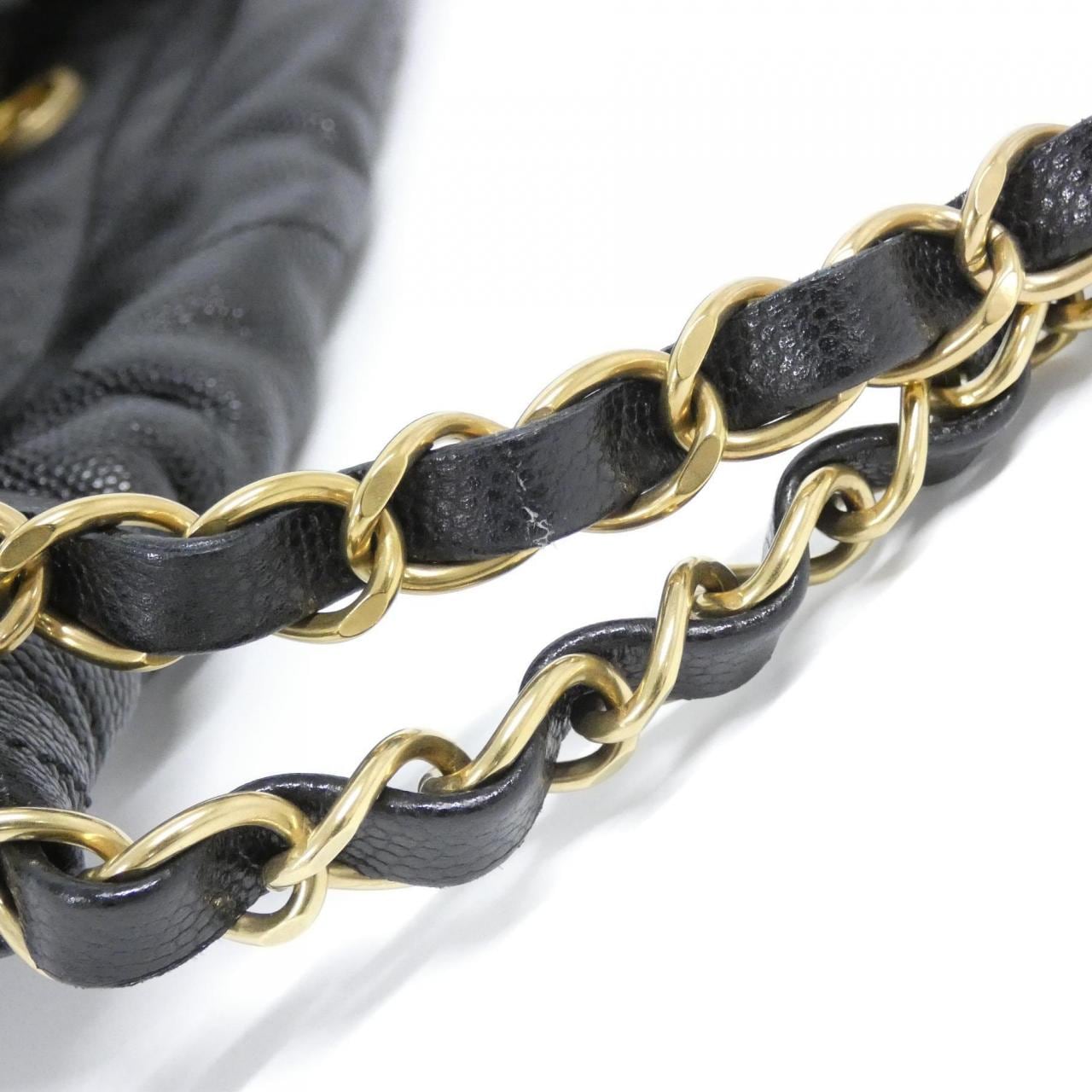 CHANEL Chanel 22 AS3260 Shoulder Bag Grained Calfskin Black Grained Calfskin - Thumbnail 7