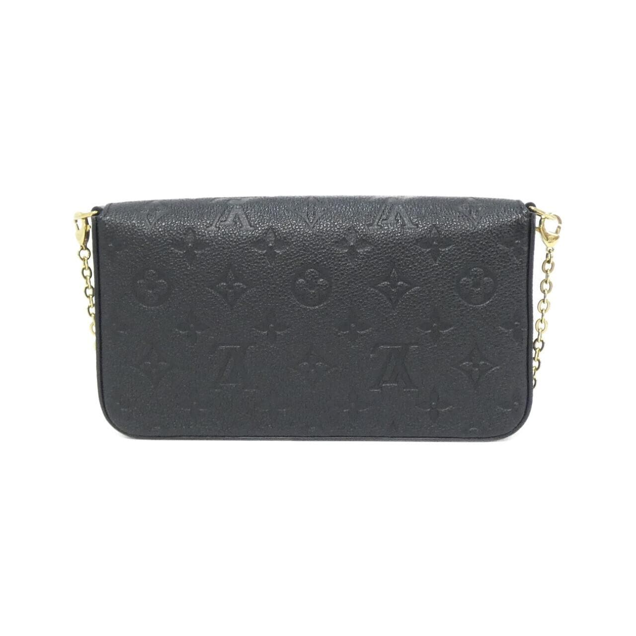 LOUIS VUITTON Pochette M64064 Shoulder Bag Monogram Black Monogram - Thumbnail 2