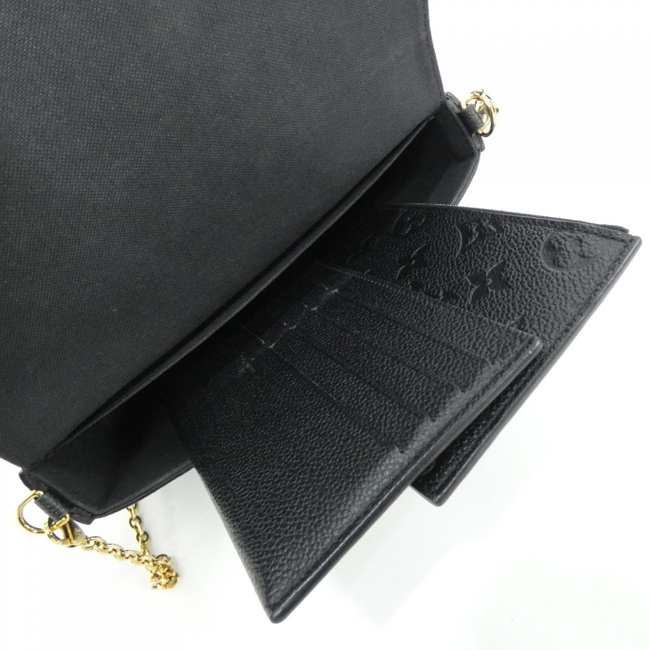 LOUIS VUITTON Pochette M64064 Shoulder Bag Monogram Black Monogram - Thumbnail 5