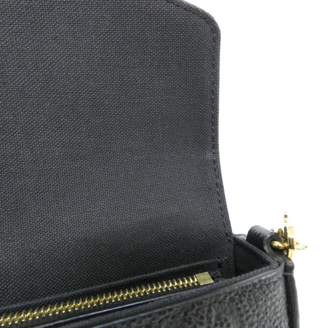 LOUIS VUITTON Pochette M64064 Shoulder Bag Monogram Black Monogram - Thumbnail 6