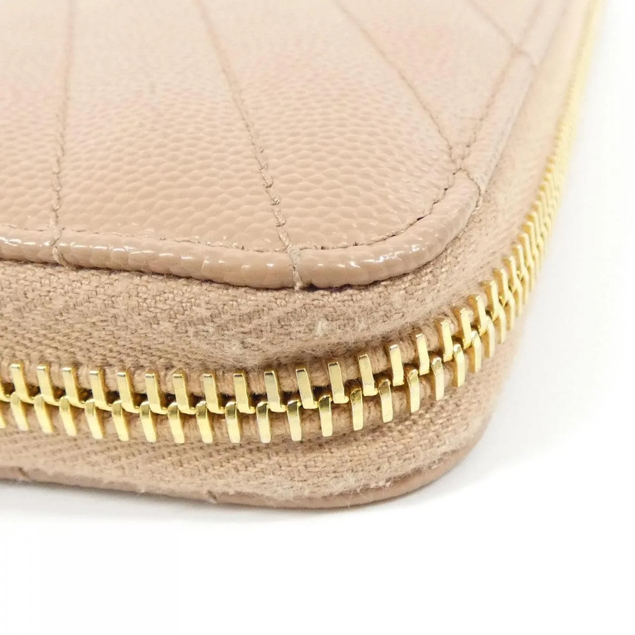 SAINT LAURENT 358094 BOW01 Wallet 黑色 中古品A - 縮圖 5