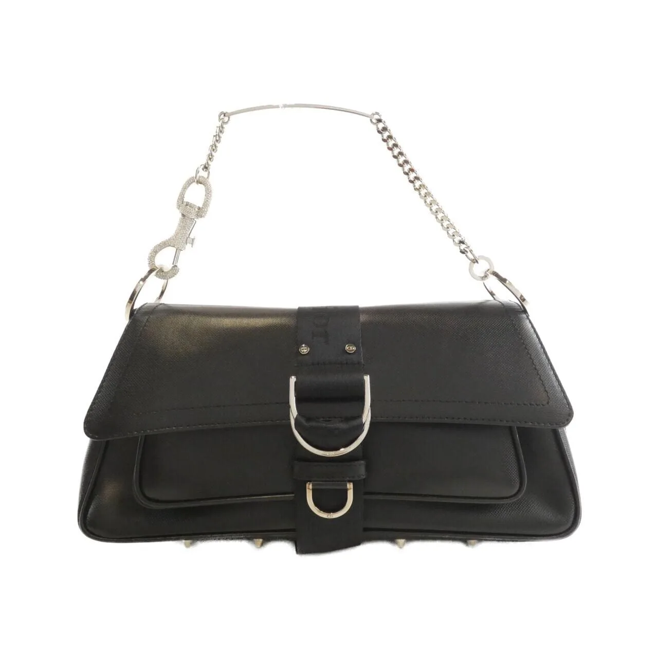 DIOR Handbag Canvas Black