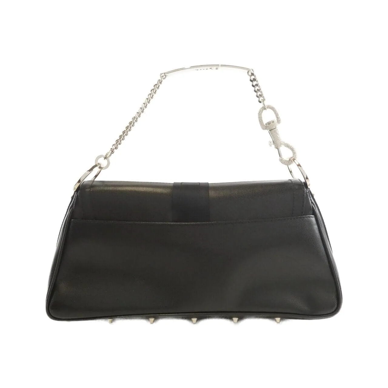 DIOR Handbag Canvas 黑色 帆布 中古品A - 縮圖 2