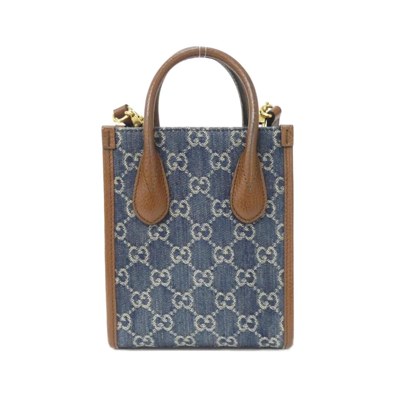 GUCCI 671623 2KQGT Bag Denim Brown Denim - Thumbnail 2