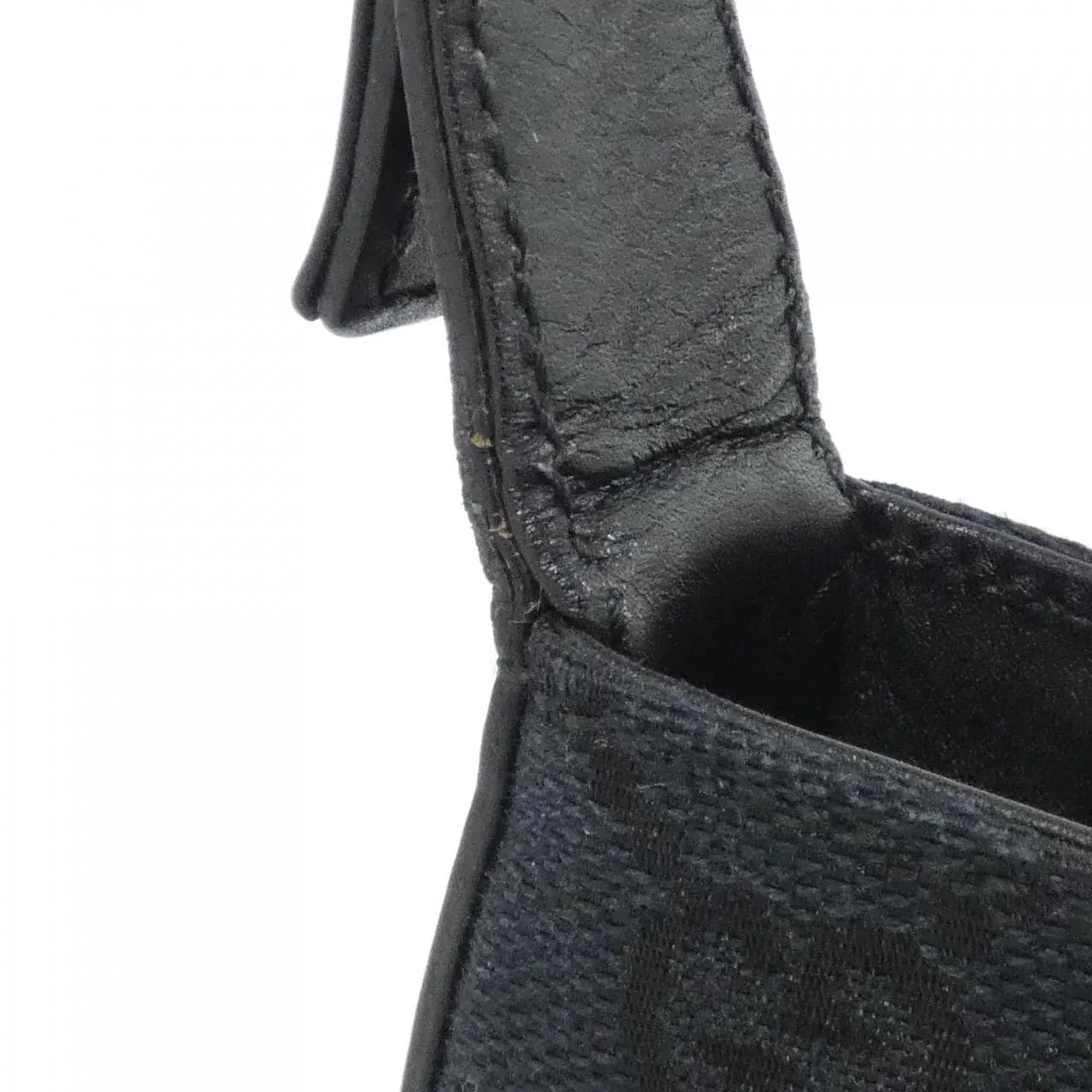 GUCCI 001 4285 Shoulder Canvas 黑色 帆布 中古品A - 縮圖 6