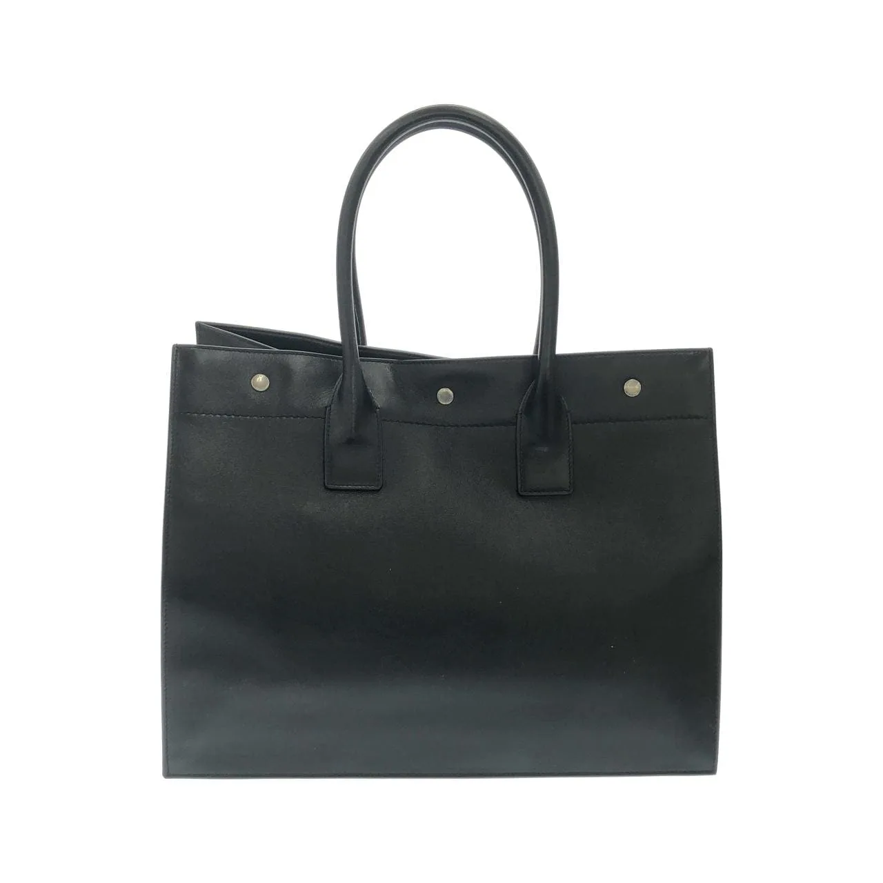 SAINT LAURENT Rive Gauche 686266 CWTFE Handbag 黑色 中古品A - 縮圖 2