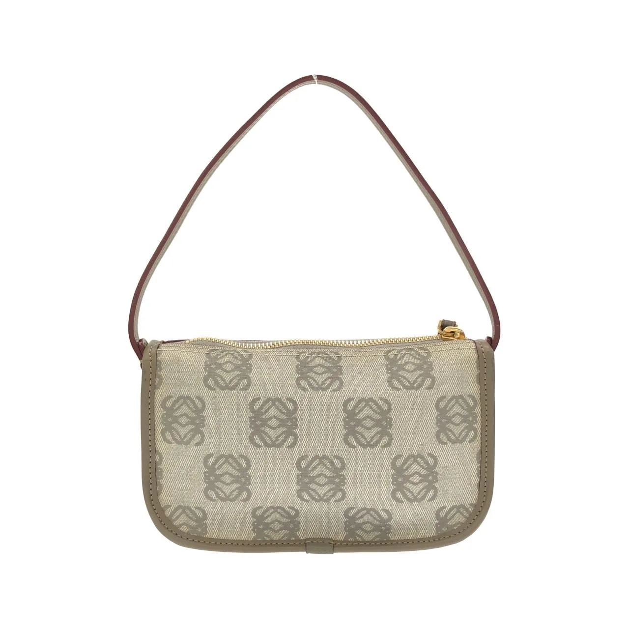 LOEWE Handbag Canvas Grey Canvas Rank A - Thumbnail 2