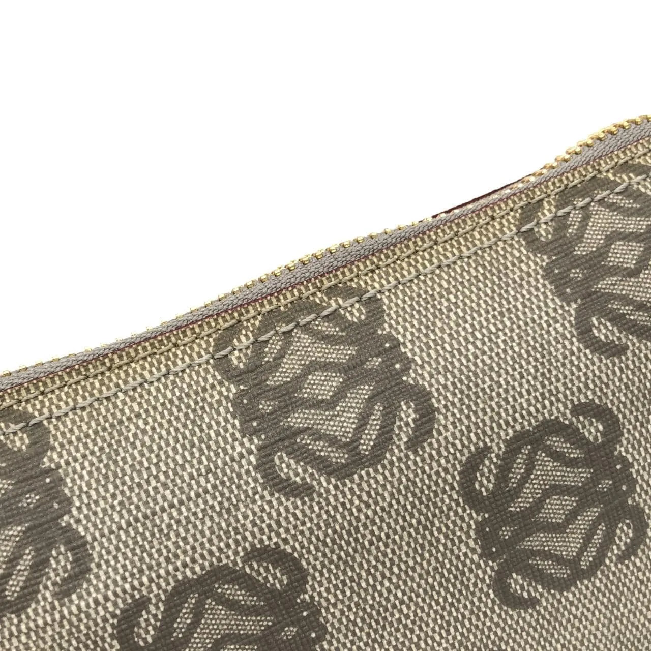 LOEWE Handbag Canvas Grey Canvas Rank A - Thumbnail 5