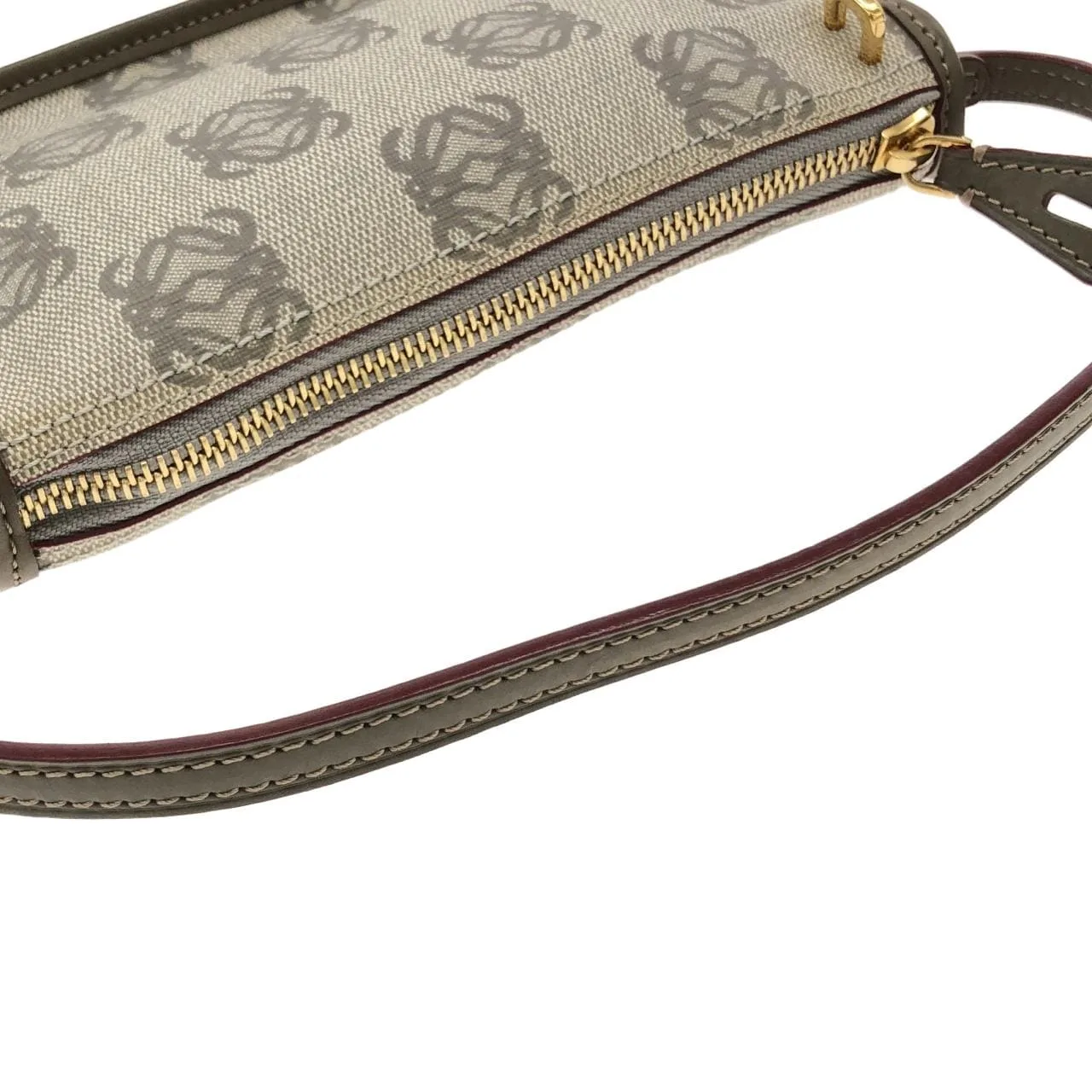 LOEWE Handbag Canvas Grey Canvas Rank A - Thumbnail 7