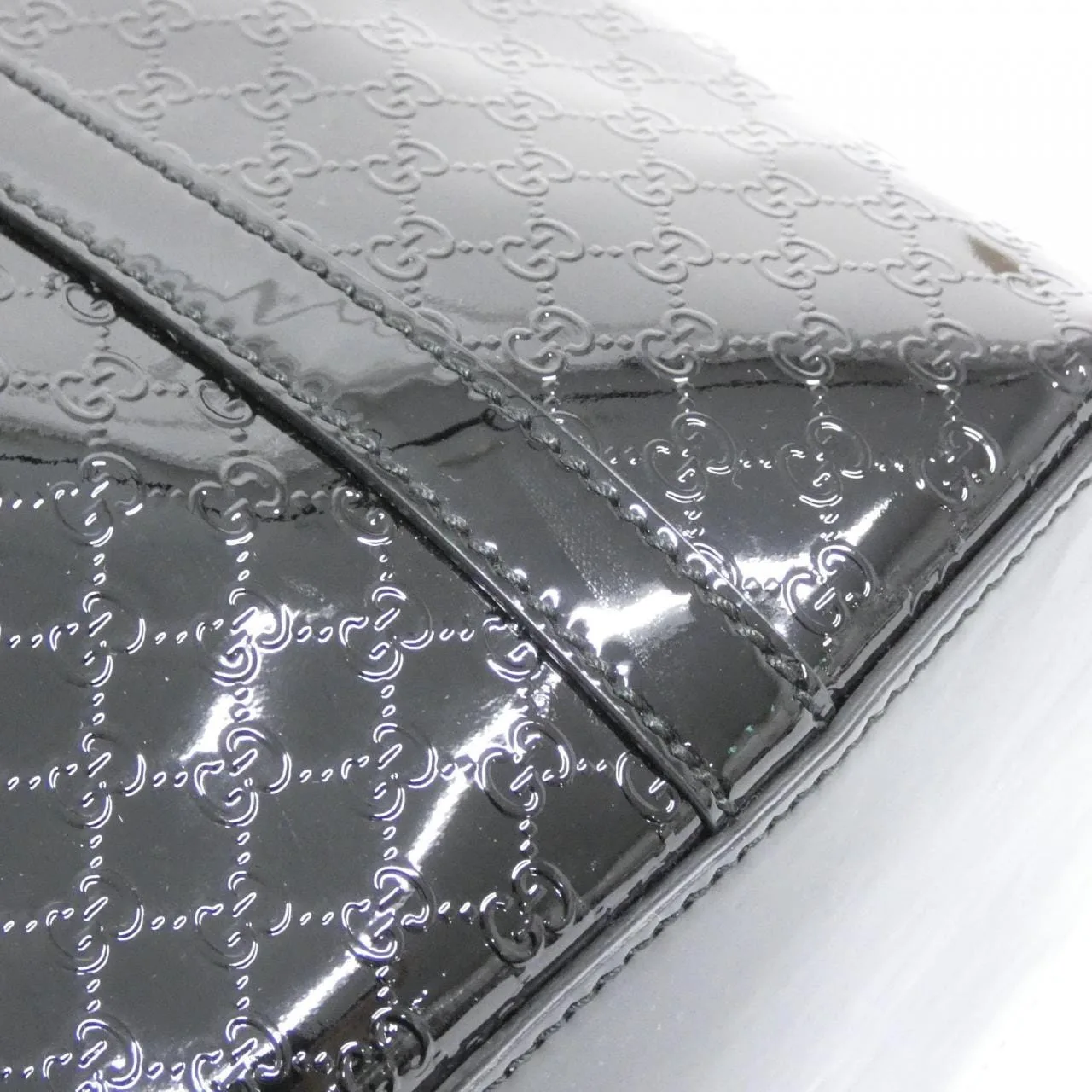 GUCCI 309613 AV12G Handbag Black Rank A - Thumbnail 4