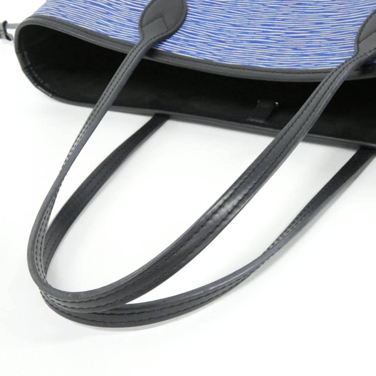 LOUIS VUITTON Neverfull M51053 Bag Denim Blue Denim - Thumbnail 9