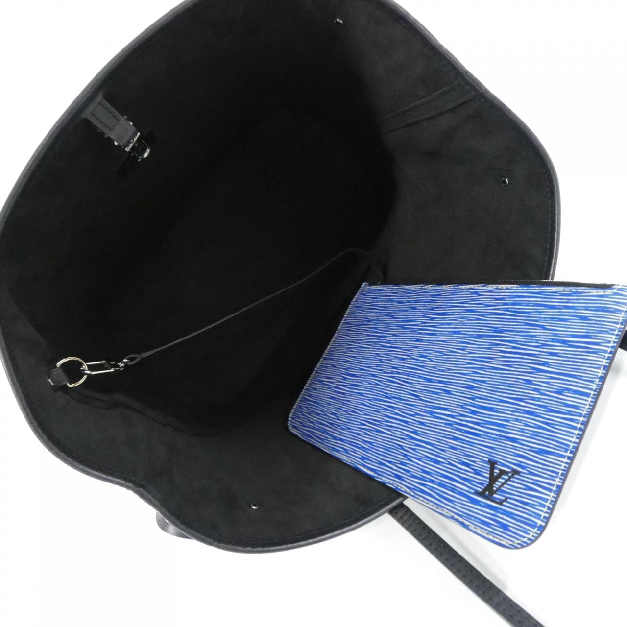 LOUIS VUITTON Neverfull M51053 Bag Denim Blue Denim - Thumbnail 10