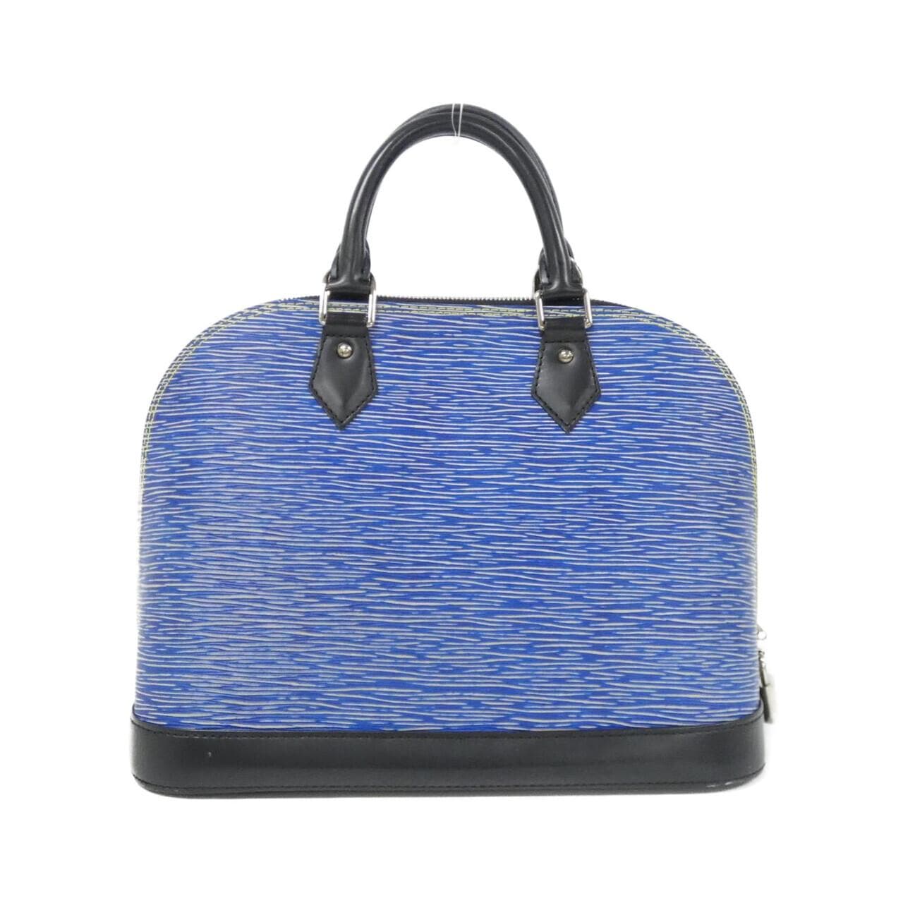 LOUIS VUITTON Alma M51052 Bag Denim 藍色 牛仔布 中古品A - 縮圖 2