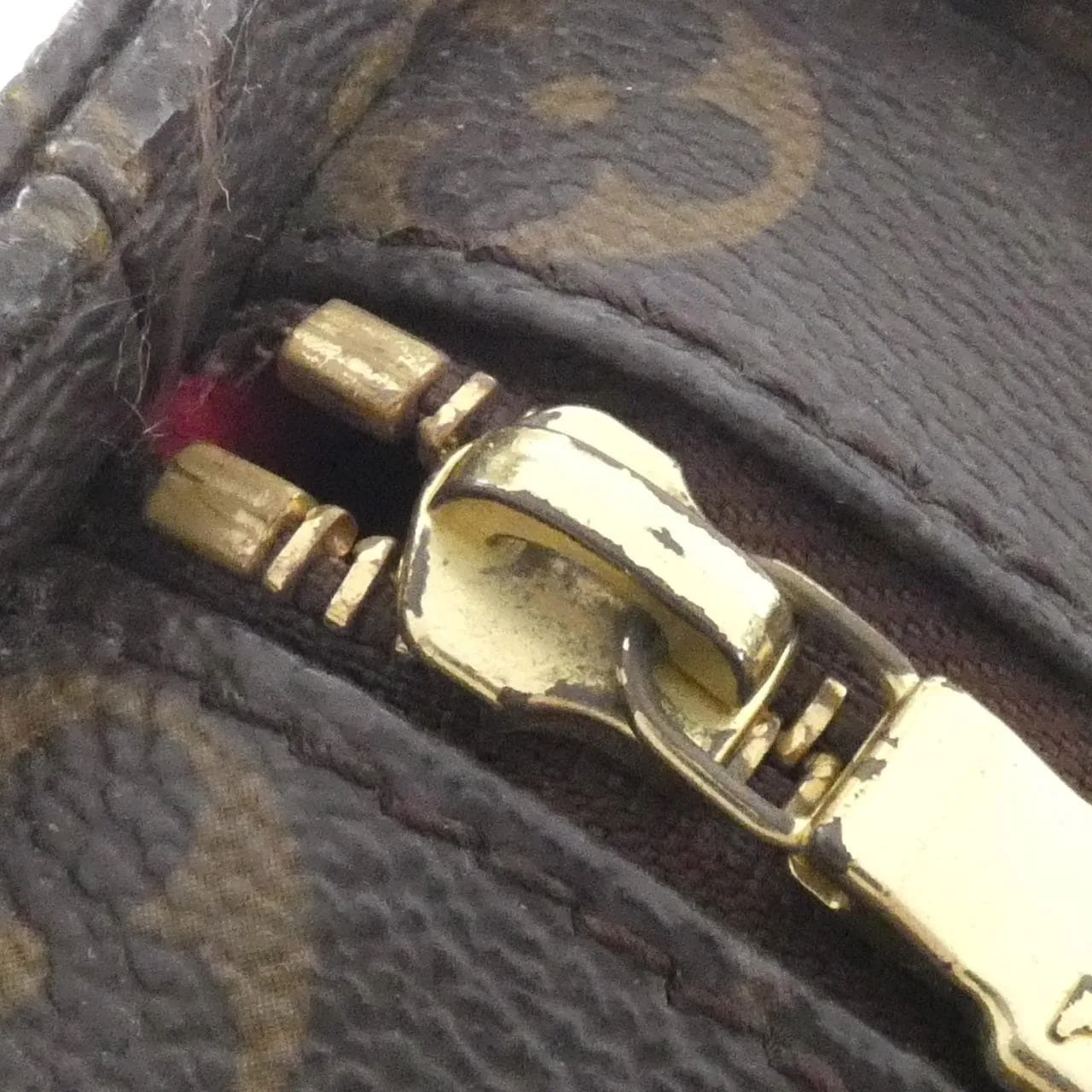 LOUIS VUITTON M51162 Handbag Monogram Black Monogram Rank B - Thumbnail 6