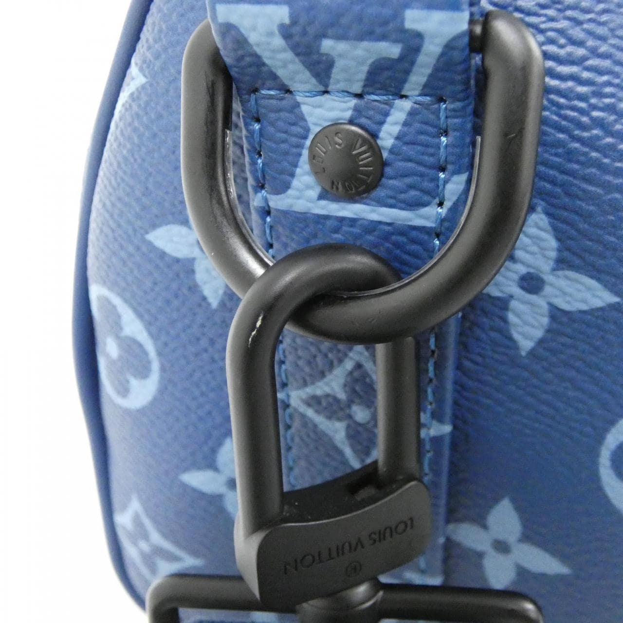 LOUIS VUITTON Keepall M46803 Boston Bag Monogram Blue Monogram Rank A - Thumbnail 5