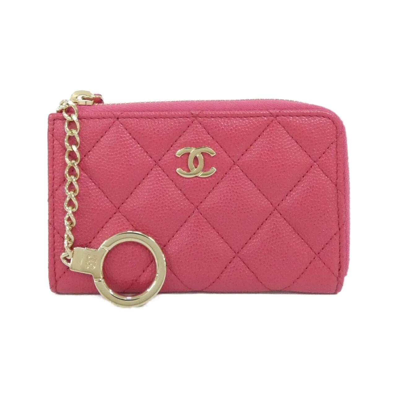 CHANEL Timeless Classic AP0221 Coin Case Grained Calfskin