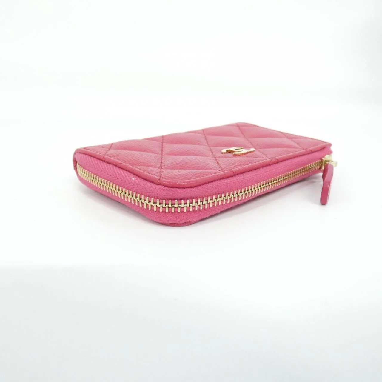 CHANEL Timeless Classic AP0221 Coin Case Grained Calfskin Pink Grained Calfskin Rank A - Thumbnail 3