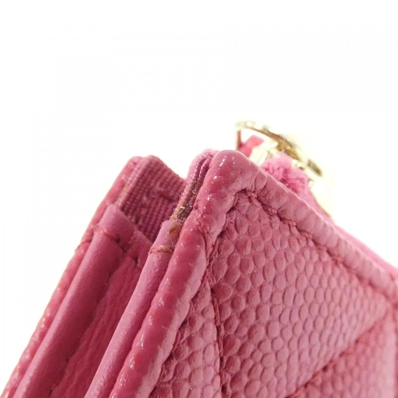 CHANEL Timeless Classic AP0221 Coin Case Grained Calfskin Pink Grained Calfskin Rank A - Thumbnail 4