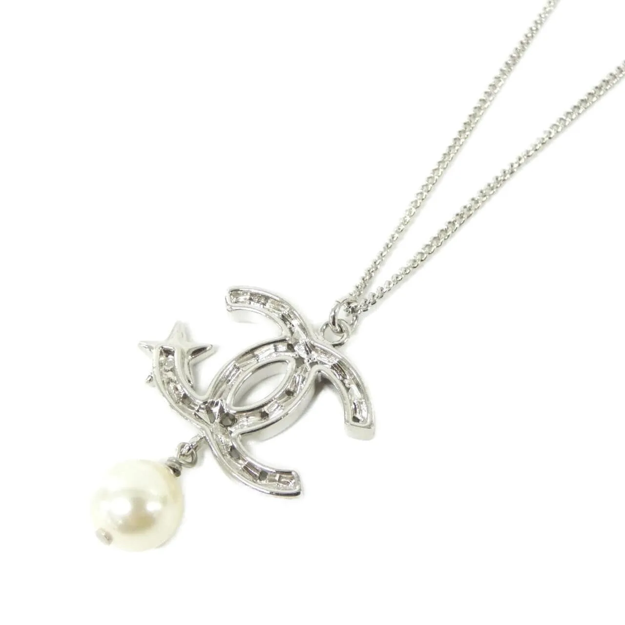 CHANEL AB3547 Accessories 白色 中古品A - 縮圖 3