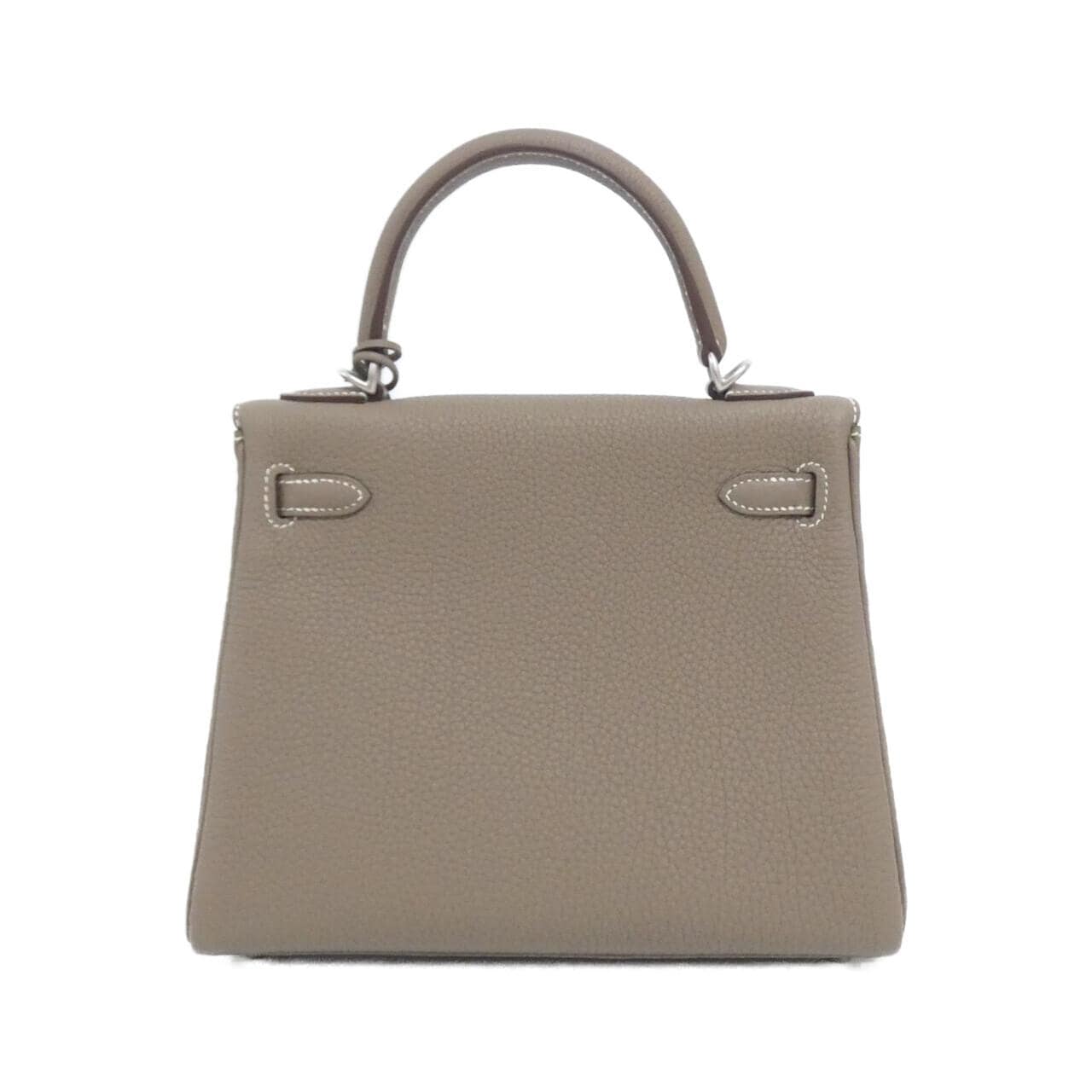 HERMES HERMÈS Kelly Bag Togo Etoupe Togo 牛皮 中古品A - 縮圖 2