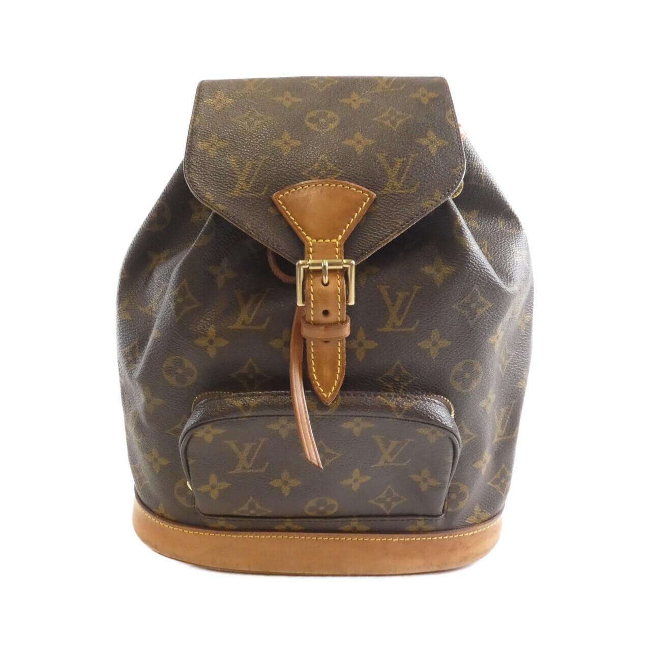 LOUIS VUITTON M51136 Backpack Monogram Black