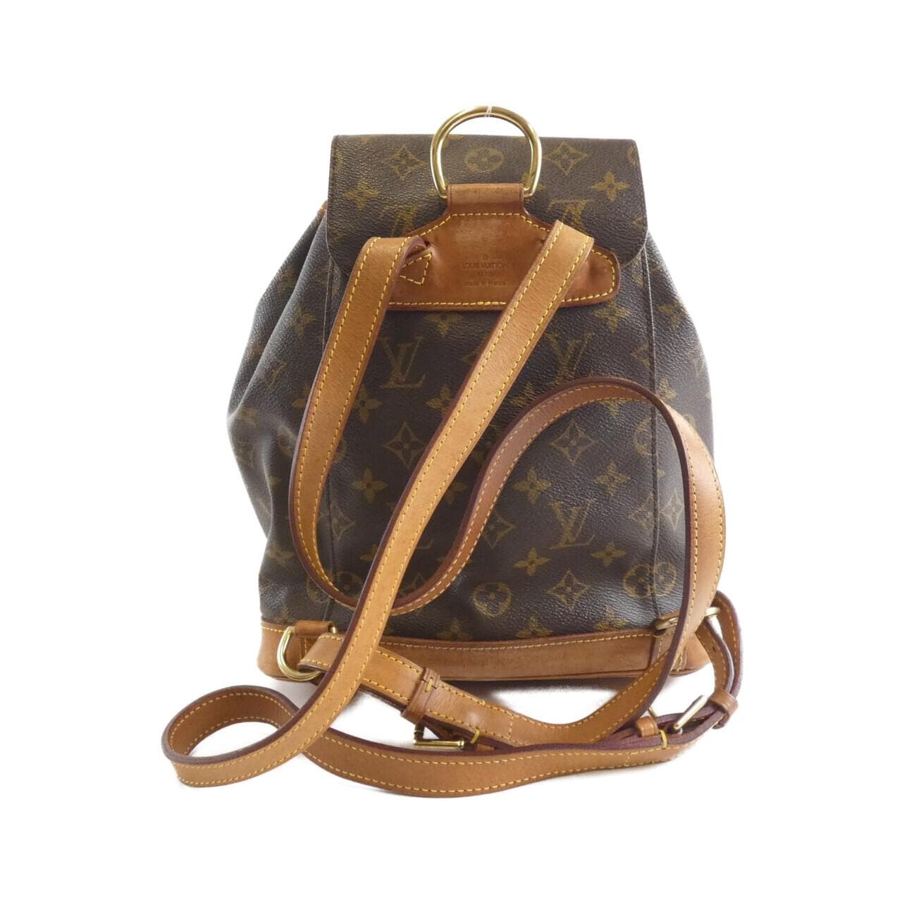 LOUIS VUITTON Montsouris M51136 Backpack Monogram Black Monogram Rank B - Thumbnail 2
