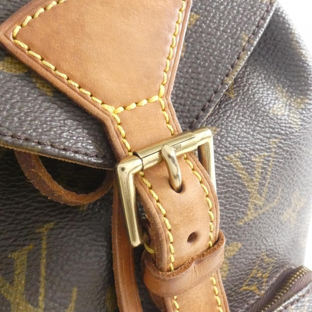 LOUIS VUITTON Montsouris M51136 Backpack Monogram Black Monogram Rank B - Thumbnail 5