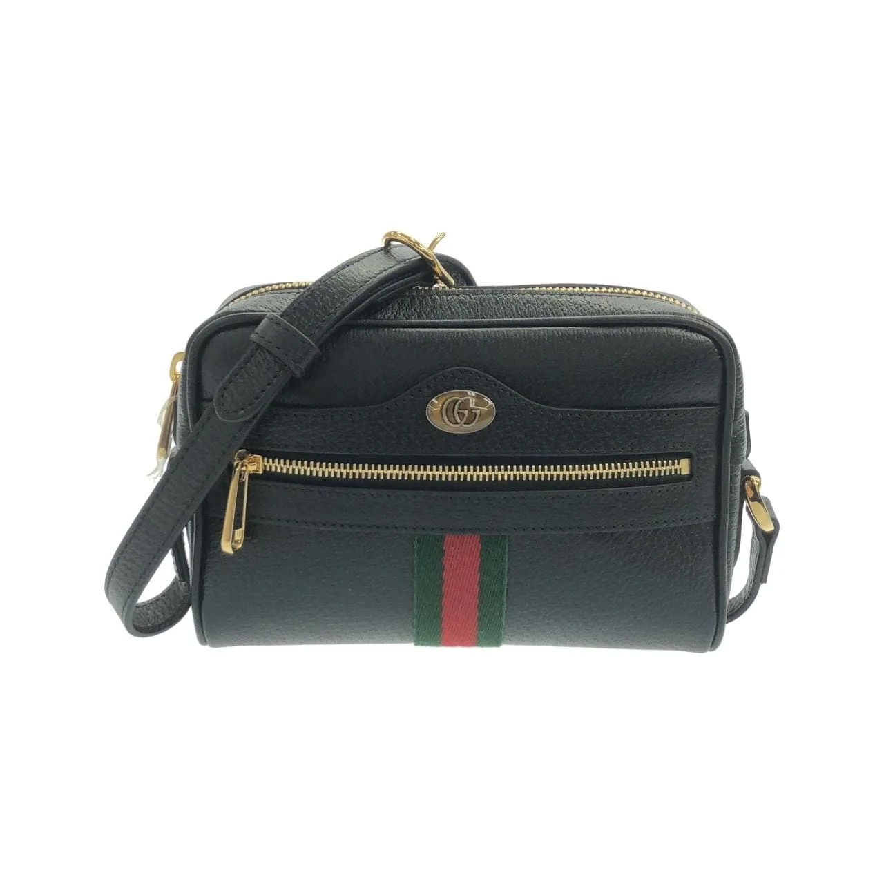 GUCCI 719885 DJ2DG Shoulder Leather Black