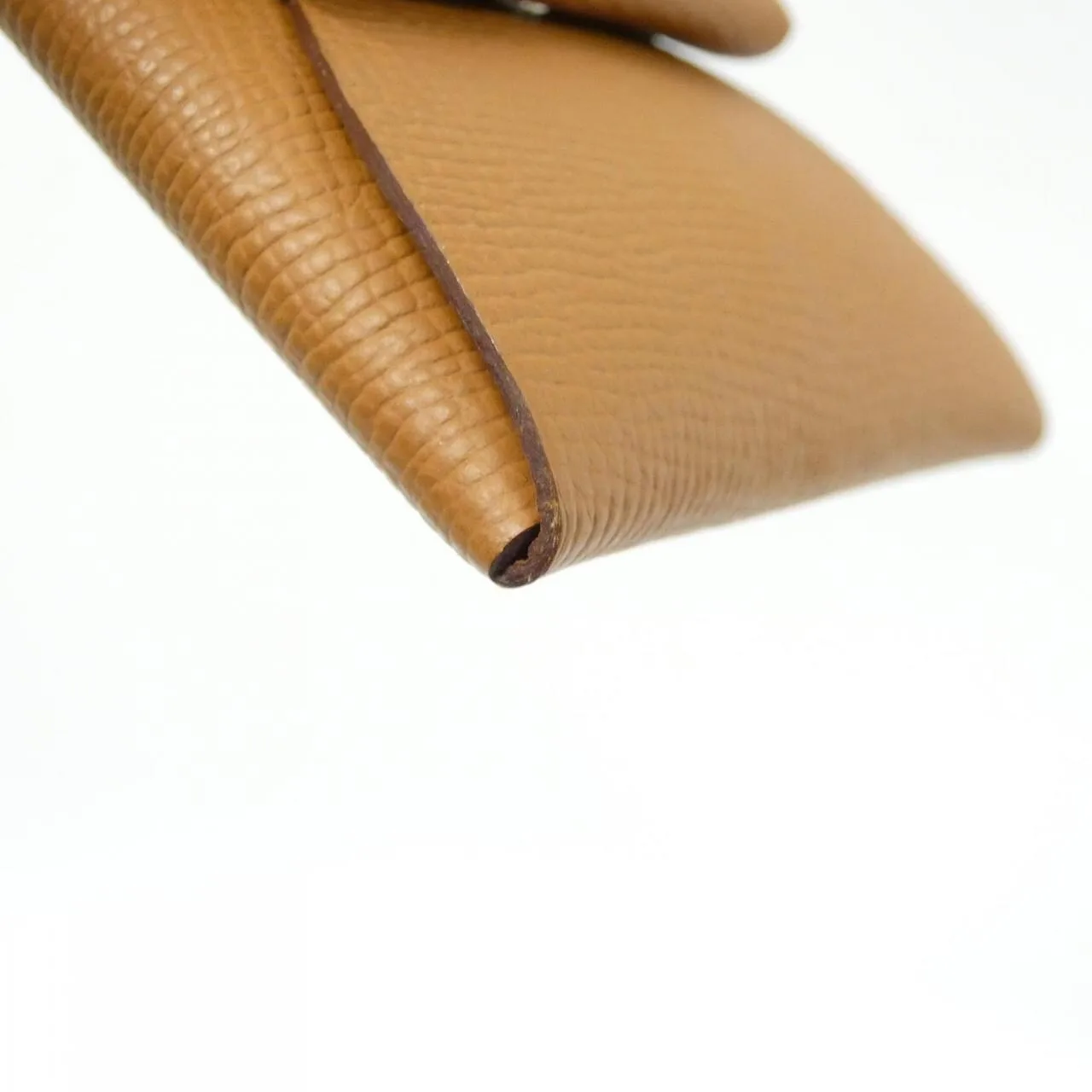 HERMES 041054CK Coin Case Epsom Gold Epsom Leather Rank A - Thumbnail 3