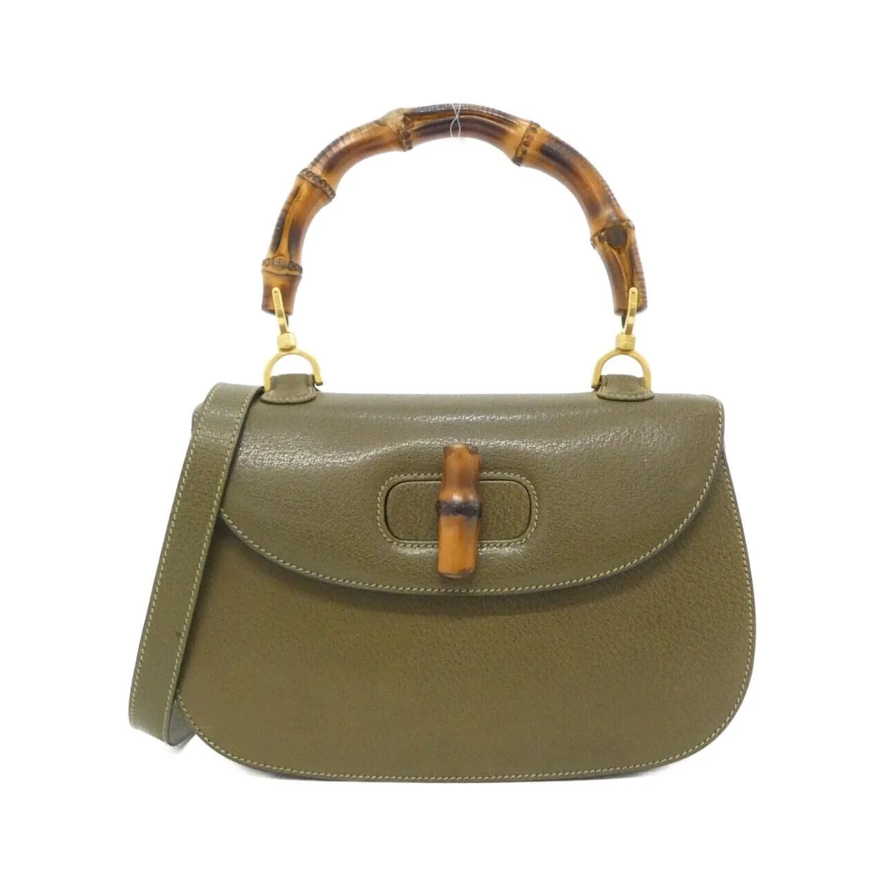 GUCCI 000 46 0633 Handbag Leather