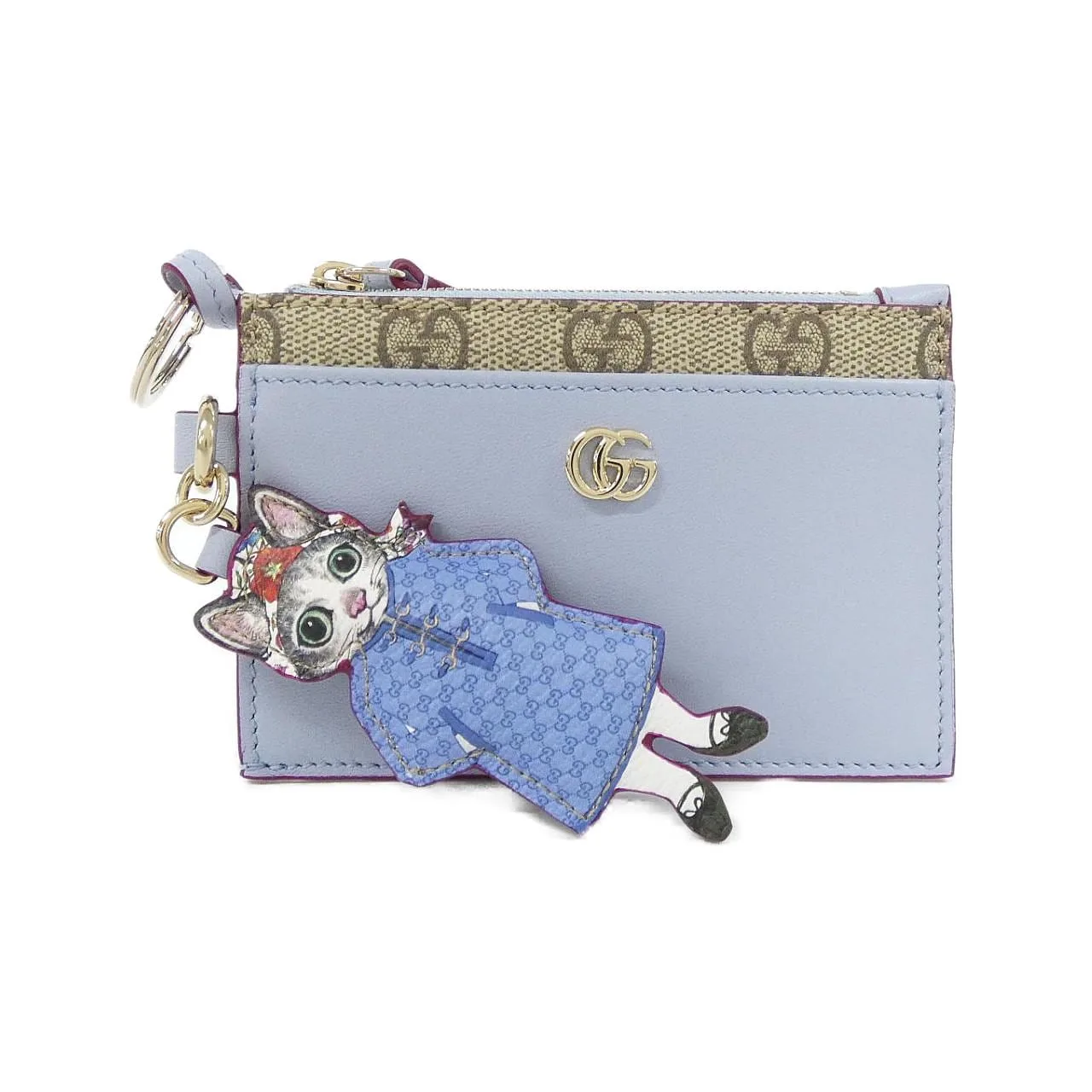 GUCCI 847916 FAE84 Coin Case Canvas