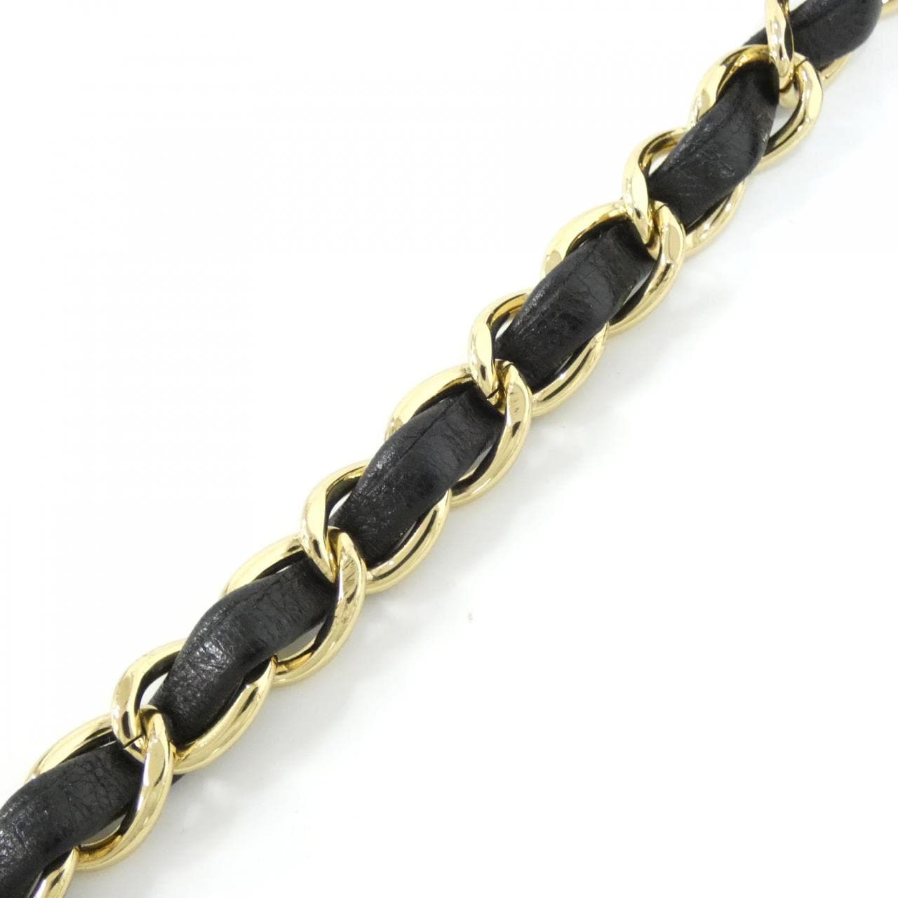 CHANEL Matelasse 1112 Shoulder Bag Lambskin 黑色 羊皮 中古品A - 縮圖 8