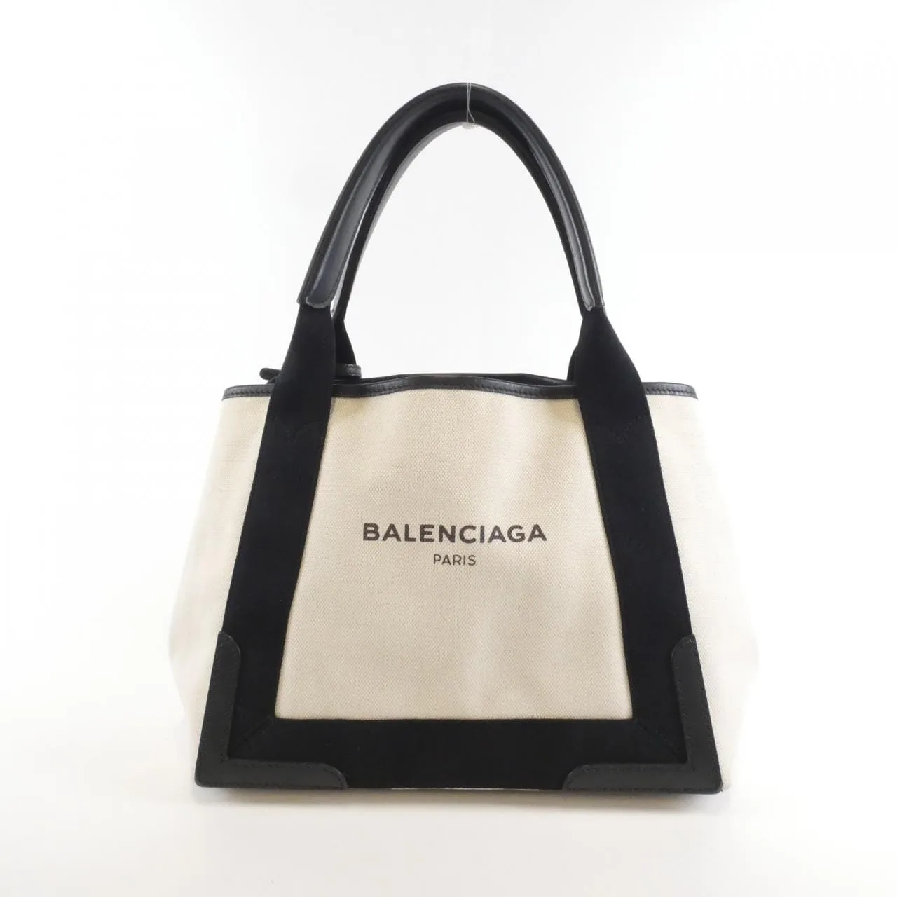 BALENCIAGA 339933 AQ38N Handbag Canvas Navy
