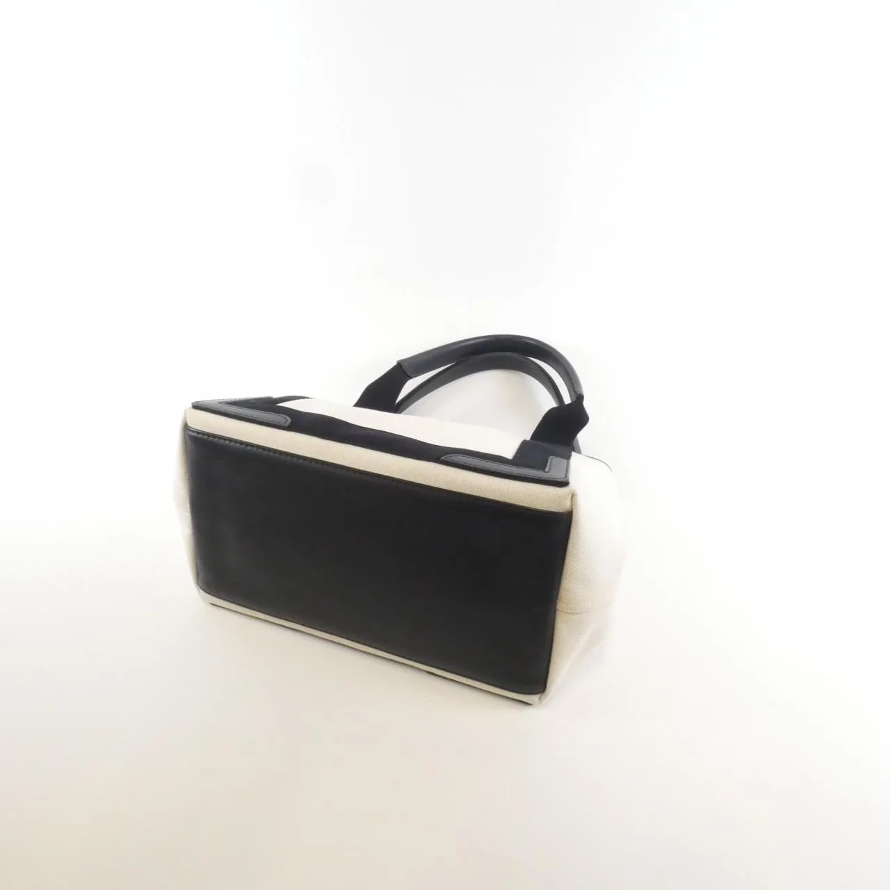 BALENCIAGA 339933 AQ38N Handbag Canvas Navy Canvas Rank B - Thumbnail 3