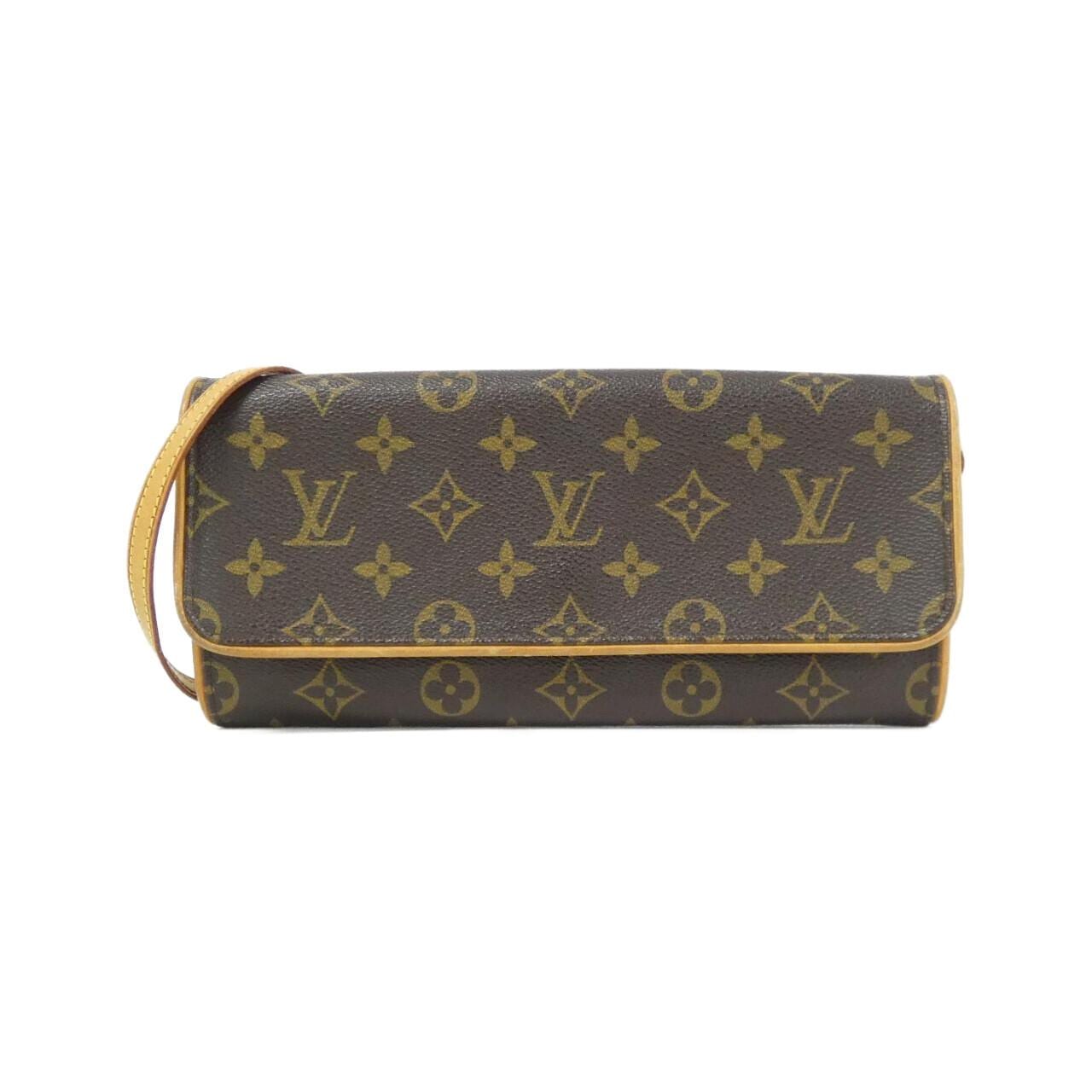 LOUIS VUITTON Pochette M51852 Shoulder Bag Monogram Black