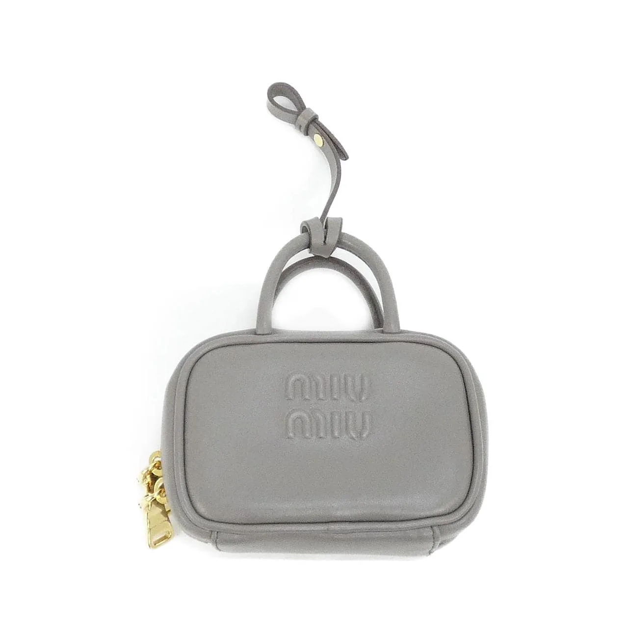 MIU MIU 5NR036 Key Case Black