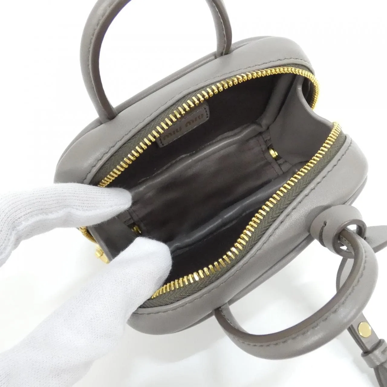 MIU MIU 5NR036 Key Case Black Rank A - Thumbnail 6