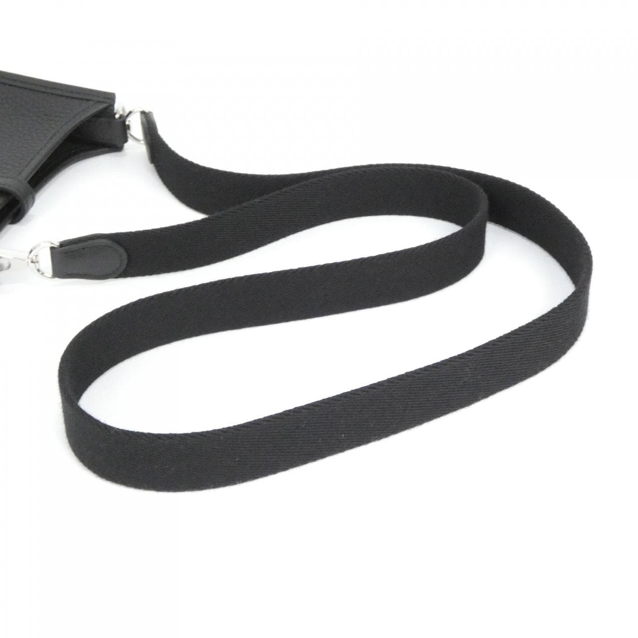 HERMES HERMÈS Evelyne 069426CK Shoulder Bag Clemence Black Clemence Leather Unused - Thumbnail 4