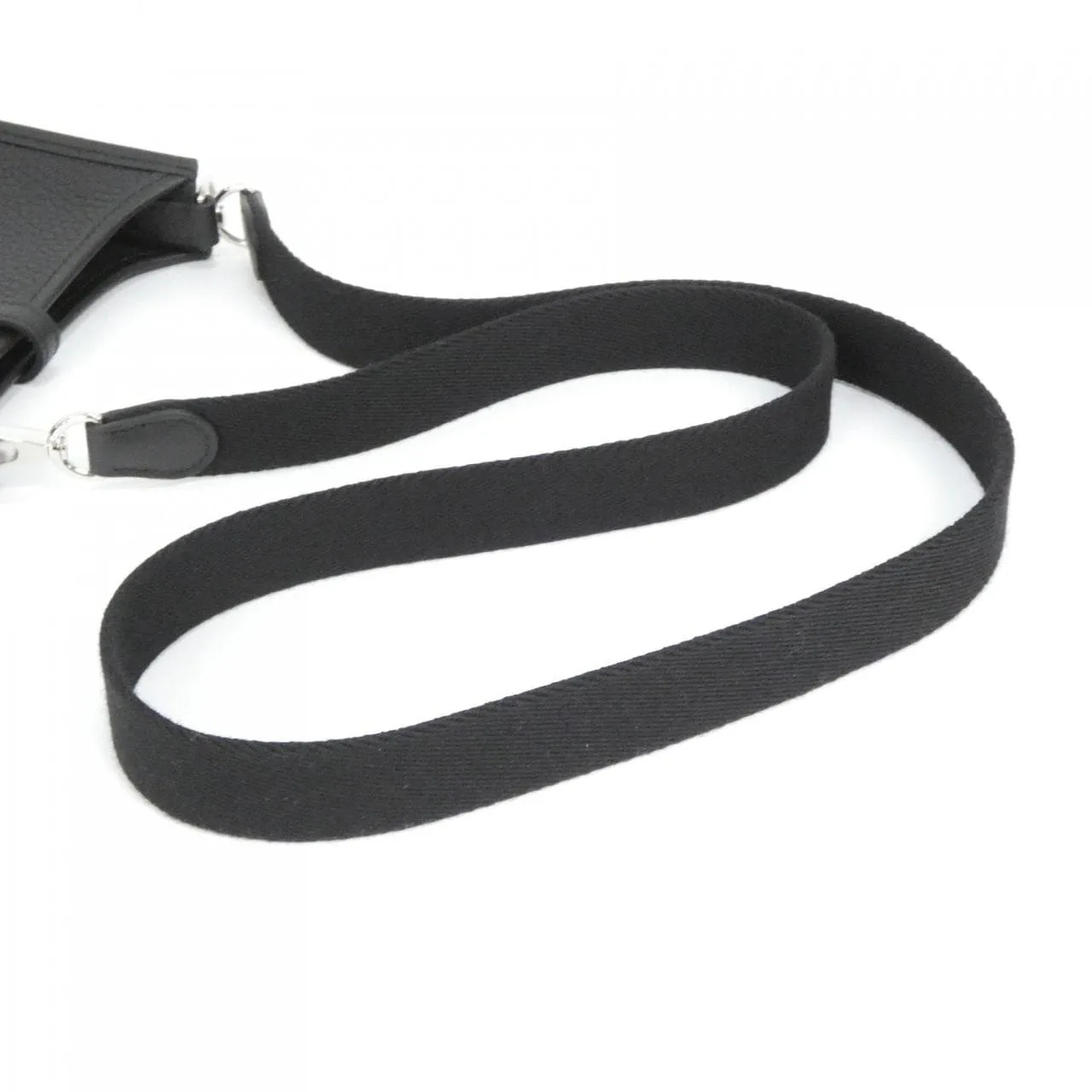 HERMES Evelyne 069426CK Shoulder Clemence Black Clemence Leather Unused - Thumbnail 4