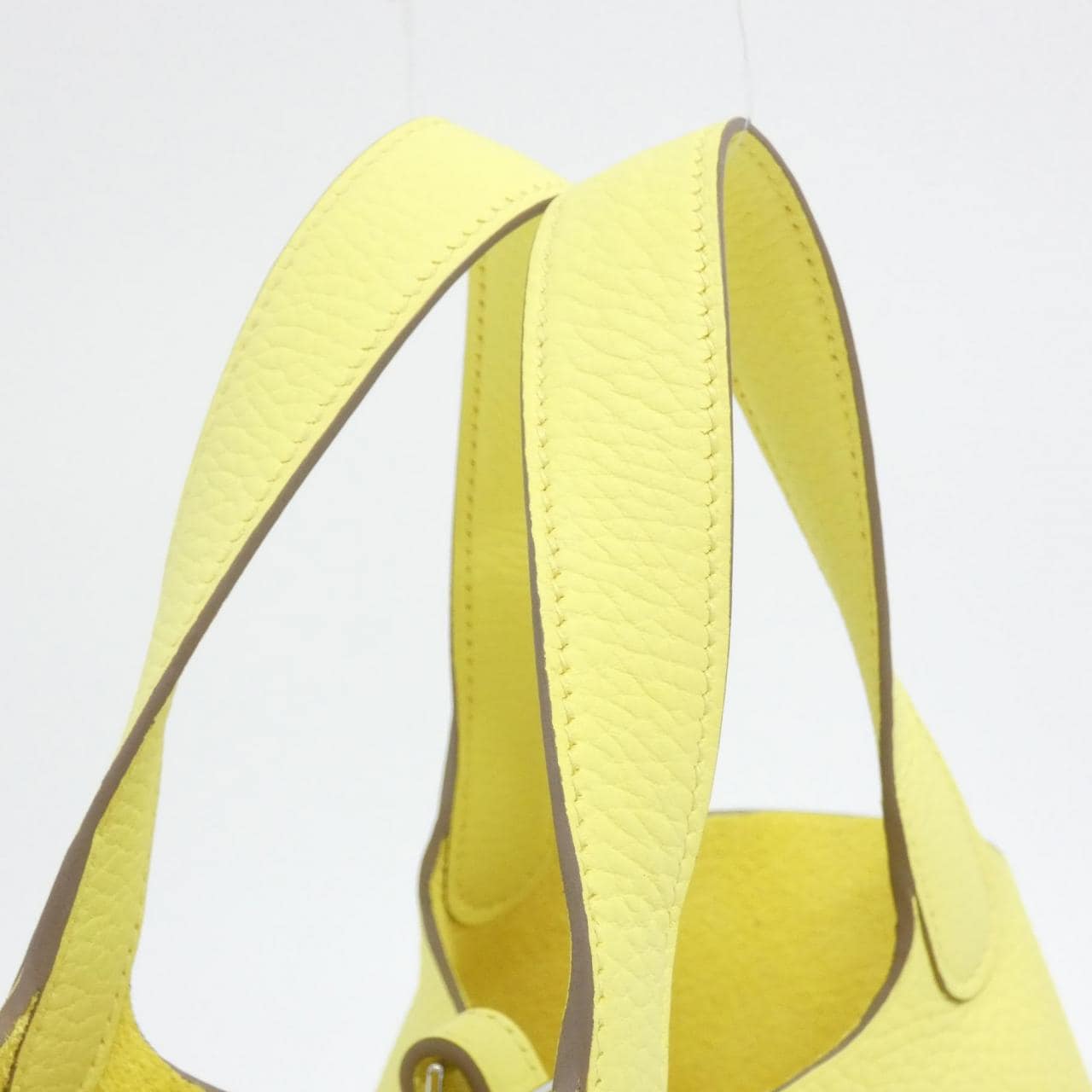 HERMES HERMÈS Picotin 056289CK Bag Clemence Clemence 皮 未使用品 - 縮圖 4