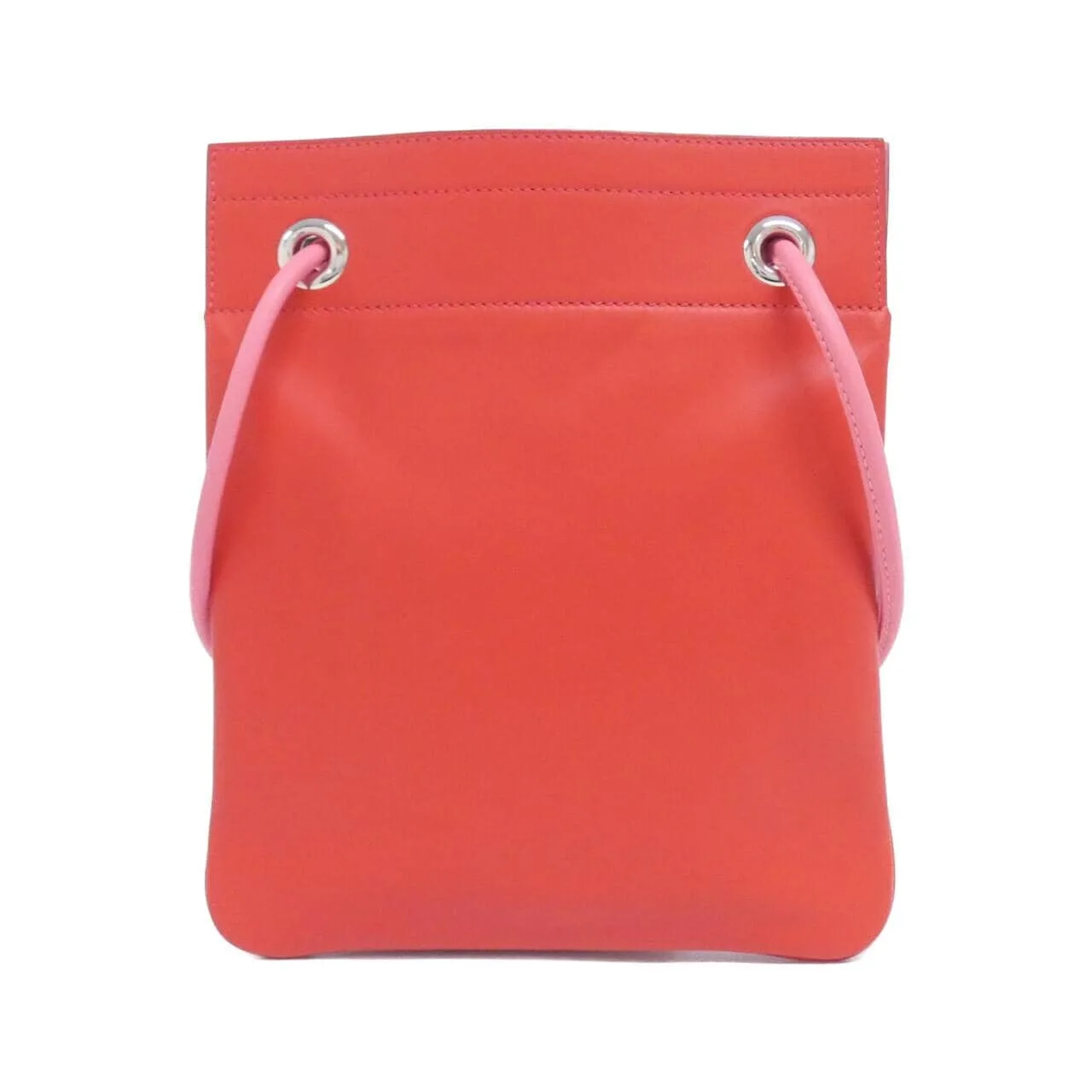 HERMES Aline 082305CK Shoulder Swift Rouge Swift 皮 中古品A - 縮圖 2