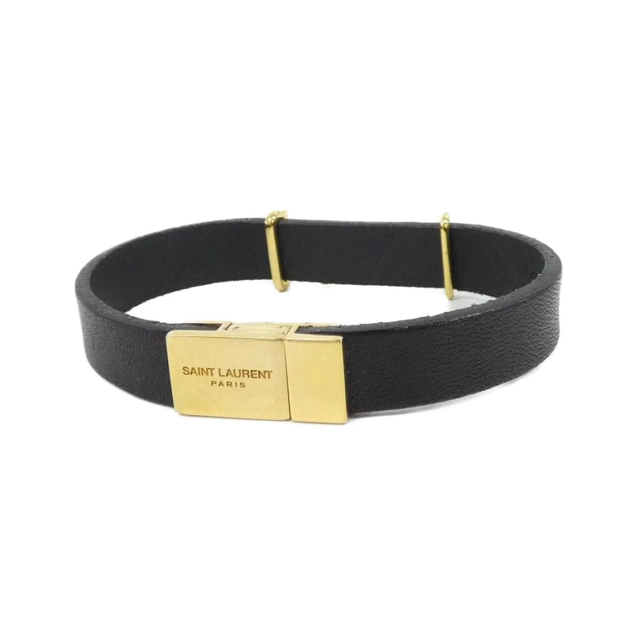 SAINT LAURENT 559355 0IH0J Accessories 黑色 中古品A - 縮圖 2